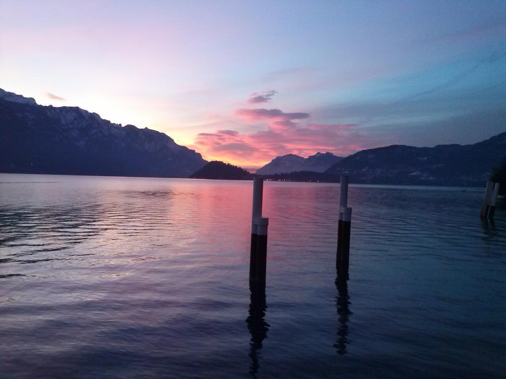 Appartamento Casa Azzurra Menaggio Esterno foto